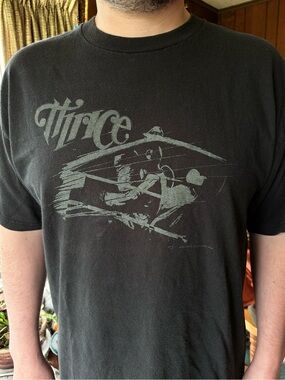 Cinder Block • Vintage 2003 Thrice Car Crash Band Tee